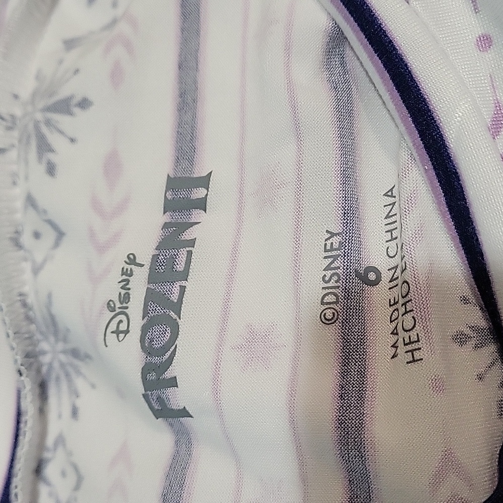 Girls Disney Frozen 2 Pack Long Sleeve T-shirt Sizes 4, 5, 6 & 6X NWT Tee - Picture 7 of 8
